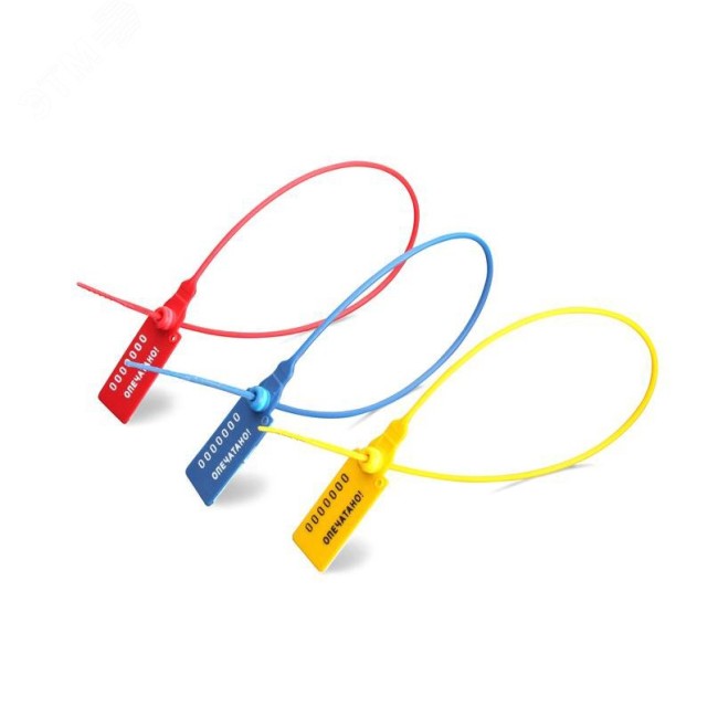 Универсальная пластиковая пломба Универсал-320 (жел)