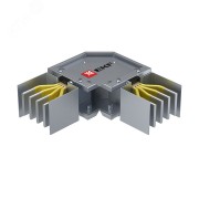 Угловая горизонтальная секция 1250 А IP55 AL 3L+N+PE(КОРПУС) Угловая горизонтальная секция 1250 А IP55 AL 3L+N+PE(КОРПУС)