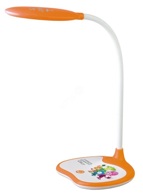 NLED-433-6W-OR Светильники настольные ЭРА NLED-433-6W-OR оранжевый ФИКСИКИ наст.светильник