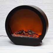 Светодиодный камин Лаунж с эффектом живого огня 35,3х12,4х33,7 см, с адаптером питания и батарейками 4 х АА (не в комплекте) NEON-NIGHT Светодиодный камин Лаунж с эффектом живого огня 35,3х12,4х33,7 см, с адаптером питания и батарейками 4 х АА (не в комплекте) NEON-NIGHT