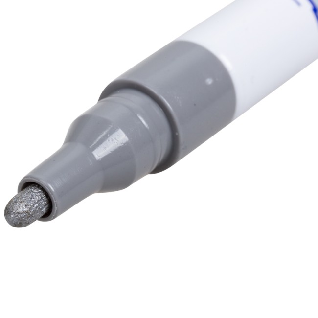 Маркер-краска MunHwa «Slim» 2 мм, серебро, нитрооснова Маркер-краска MunHwa «Slim» 2 мм, серебро, нитрооснова