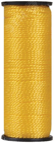 Шнур разметочный капроновый 1.5 мм х 50 м, желтый