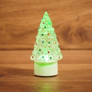 Фигура светодиодная на подставке Елочка средняя, RGB Фигура светодиодная на подставке Елочка средняя, RGB