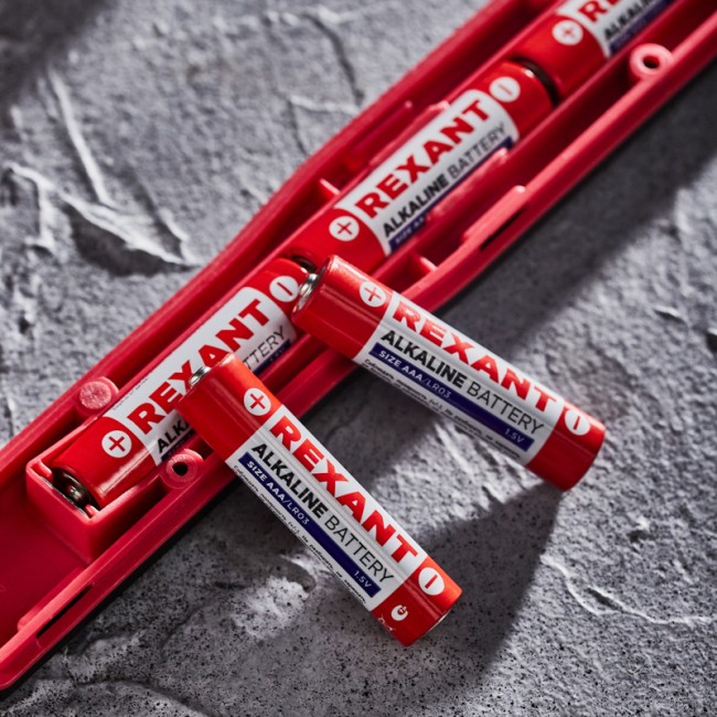 Батарейка алкалиновая AAA/LR03, 1,5В, 12 шт, блистер REXANT