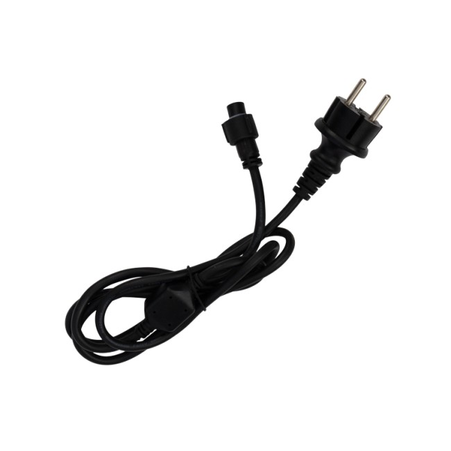 Гирлянда Мультишарики Ø23 мм, 10 м, 80 LED БЕЛЫЙ, черный Каучук, IP65, постоянное свечение, 230В соединяется NEON-NIGHT (нужен шнур питания 315-000)