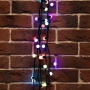Гирлянда Мультишарики Ø17,5 мм, 10 м, 100 LED RGB, черный ПВХ, IP65, быстрая смена цвета, 230В соединяется NEON-NIGHT (нужен шнур питания 303-500) Гирлянда Мультишарики Ø17,5 мм, 10 м, 100 LED RGB, черный ПВХ, IP65, быстрая смена цвета, 230В соединяется NEON-NIGHT (нужен шнур питания 303-500)