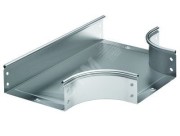 Ответвитель DPT Т-образный горизонтальный 200х50 в комплекте с крепежными элементами и соединительными пластинами