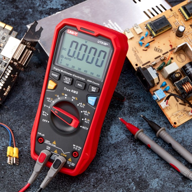 Профессиональный мультиметр UNI-T UT61B+ Профессиональный мультиметр UNI-T UT61B+