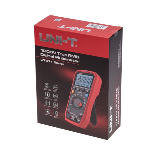 Профессиональный мультиметр UNI-T UT61B+ Профессиональный мультиметр UNI-T UT61B+