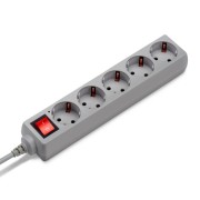 Удлинитель с сетевым фильтром 5х5м с заземл. 7А IP20 500SL-5-G 1.5кВт CCA сер. BURO 354127 Удлинитель с сетевым фильтром 5х5м с заземл. 7А IP20 500SL-5-G 1.5кВт CCA сер. BURO 354127