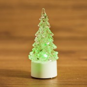 Фигура светодиодная на подставке Елочка маленькая, RGB Фигура светодиодная на подставке Елочка маленькая, RGB