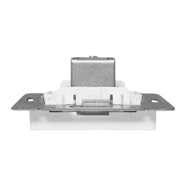 Розетка телевизионная оконечная TV СП Эпика механизм бел. EKF UP1-SOW-TV-3