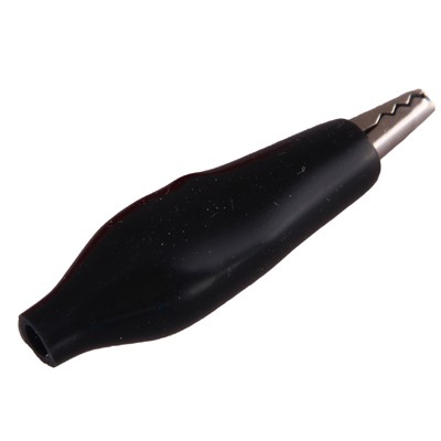 Зажим крокодил в изоляторе REXANT, длина 46 мм, ток 5A, 2 шт., пакет БОПП