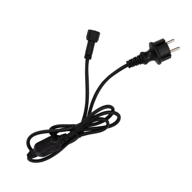 Гирлянда Мультишарики Ø23 мм, 10 м, 80 LED RGB, черный Каучук, IP65, быстрая смена цвета, 230В соединяется NEON-NIGHT (нужен шнур питания 315-000)