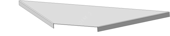 Крышка лотка ответвительного ЛМсК-О 150-1,0ц УТ2,5