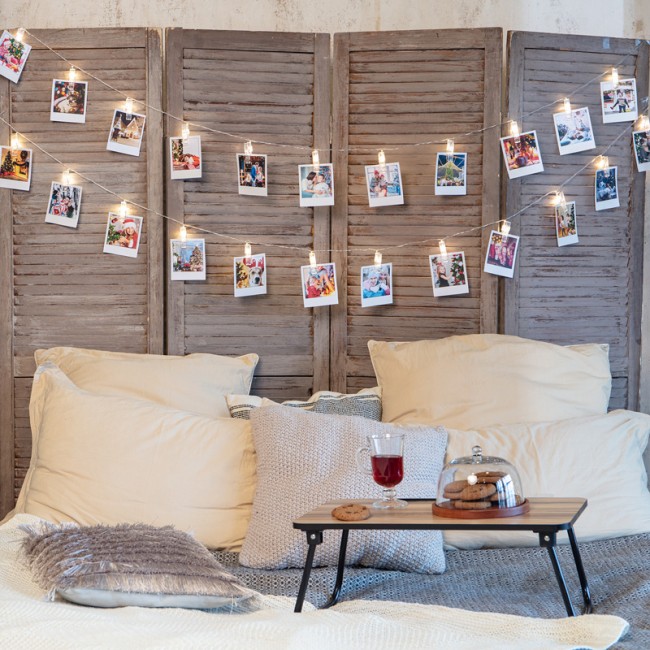 Гирлянда светодиодная Прищепки 30 LED, 5 м, теплый белый цвет свечения NEON-NIGHT Гирлянда светодиодная Прищепки 30 LED, 5 м, теплый белый цвет свечения NEON-NIGHT