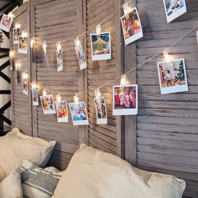 Гирлянда светодиодная Прищепки 30 LED, 5 м, теплый белый цвет свечения NEON-NIGHT Гирлянда светодиодная Прищепки 30 LED, 5 м, теплый белый цвет свечения NEON-NIGHT