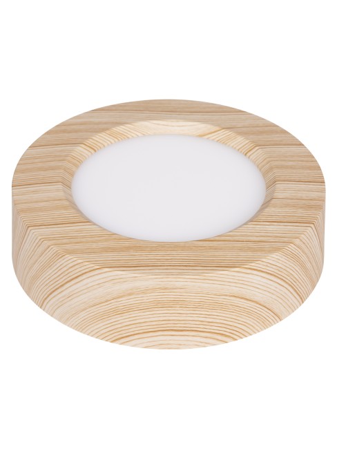 Светильник накладной светодиодный круг "Даунлайт" СПО (сосна) 6 Вт 120*32 мм 3000К TDM Светильник накладной светодиодный круг "Даунлайт" СПО (сосна) 6 Вт 120*32 мм 3000К TDM