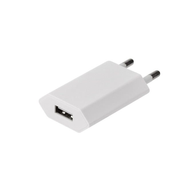 Сетевое зарядное устройство для iPhone/iPad REXANT USB, 5V, 1 A, белое