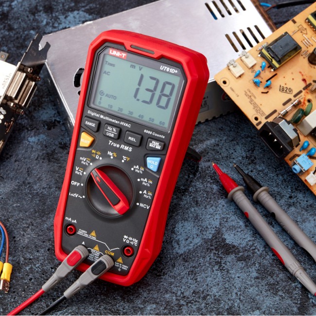 Профессиональный мультиметр UNI-T UT61D+ Профессиональный мультиметр UNI-T UT61D+