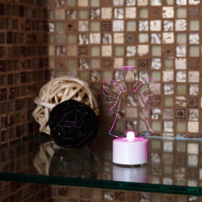 Фигура светодиодная на подставке Ангел 2D, RGB Фигура светодиодная на подставке Ангел 2D, RGB