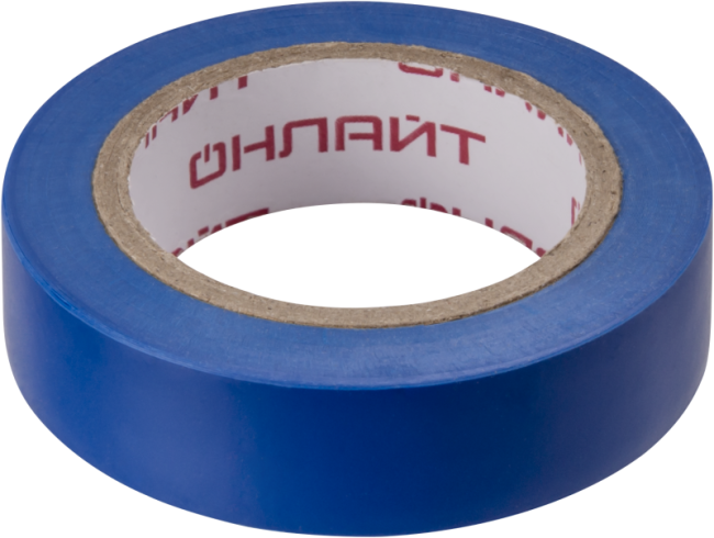 Изолента ПВХ 71 675 OIT-B15-10/B син. ОНЛАЙТ 71675 Изолента ПВХ 71 675 OIT-B15-10/B син. ОНЛАЙТ 71675