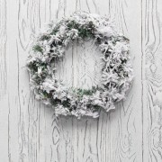 Заснеженный еловый венок NEON-NIGHT Ø 30 см, ПВХ Заснеженный еловый венок NEON-NIGHT Ø 30 см, ПВХ