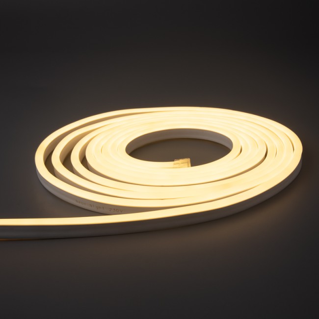 Гибкий неон NEON-NIGHT LED SMD 8х16 мм, односторонний теплый белый, 120 LED/м, 20 м Гибкий неон NEON-NIGHT LED SMD 8х16 мм, односторонний теплый белый, 120 LED/м, 20 м