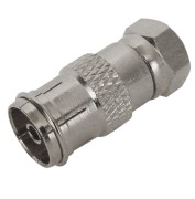 Переходник штекер F – гнездо TV PROconnect Переходник штекер F – гнездо TV PROconnect