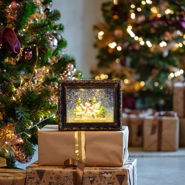 Декоративный светильник Картина с эффектом снегопада NEON-NIGHT Декоративный светильник Картина с эффектом снегопада NEON-NIGHT