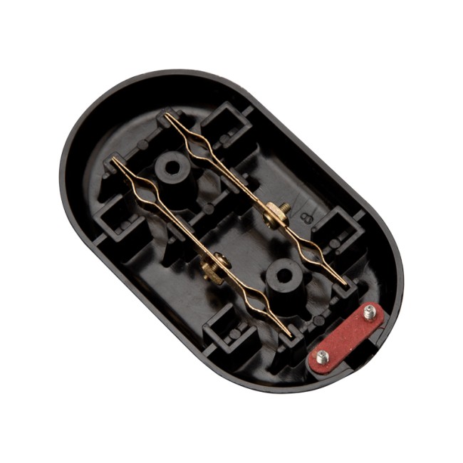 Колодка 2 гнезда карболитовая б/з 16 А, черная Rexant Колодка 2 гнезда карболитовая б/з 16 А, черная Rexant