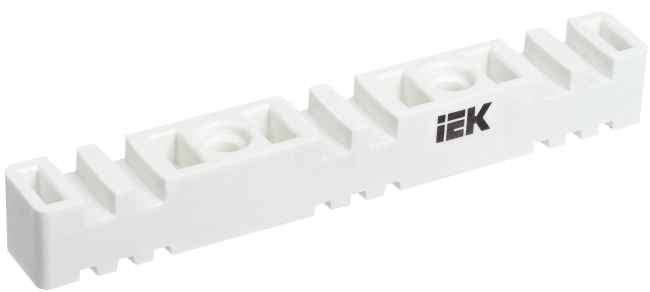 Изолятор шинный плоский ИШП 3P для шин 5 и 10 мм 270 мм Изолятор шинный плоский ИШП 3P для шин 5 и 10 мм 270 мм