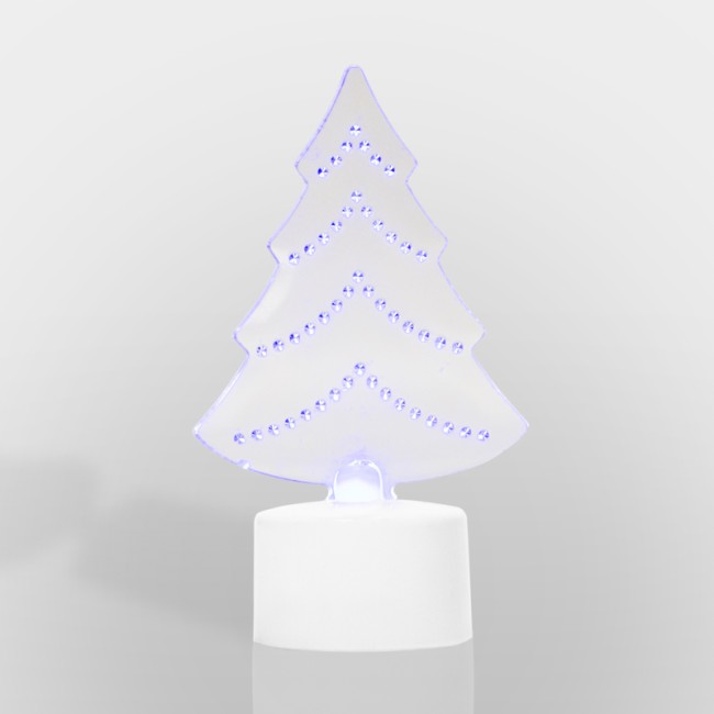 Фигура светодиодная на подставке Елочка 2D, RGB Фигура светодиодная на подставке Елочка 2D, RGB