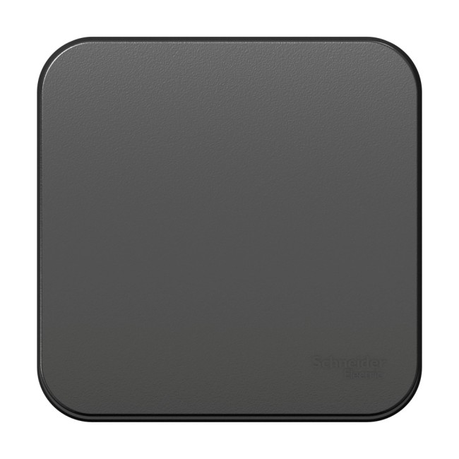 BLANCA одноклавишный переключатель наружный (cх.6) изолированный пл, 10A, 250B, антрацит