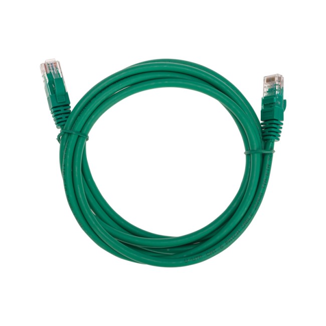 Патч-корд U/UTP CAT 6, RJ45-RJ45, 26AWG, LSZH, зеленый, 2м REXANT