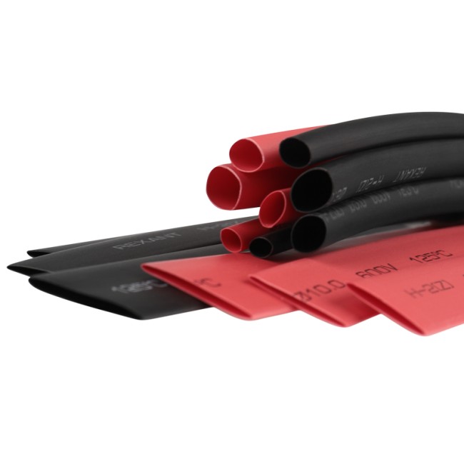 Набор термоусаживаемых трубок ТУТ нг №6 MAXIMUM 2:1, упаковка 14 шт. по 10 см REXANT Набор термоусаживаемых трубок ТУТ нг №6 MAXIMUM 2:1, упаковка 14 шт. по 10 см REXANT