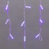 Гирлянда светодиодная Бахрома (Айсикл), 1,8х0,5м, 48 LED СИНИЙ, белый ПВХ, IP65, постоянное свечение, 230В NEON-NIGHT (шнур питания в комплекте)