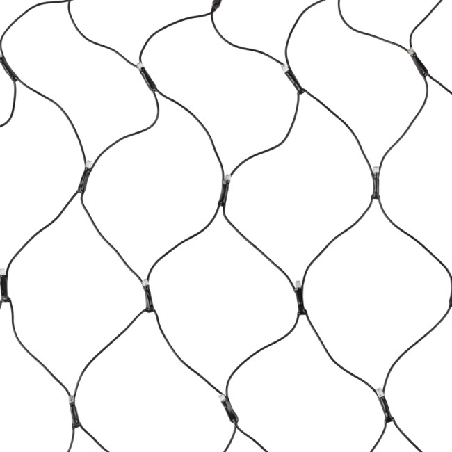 Гирлянда Сеть 2х2х1.5м, свечение с динамикой, черный ПВХ, 136 LED, 230 В, цвет: Тёплый белый (контроллер в комлекте)