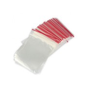 Пакеты с замком Zip Lock, ПВД размер 8 х 12 см, 35 кмк (уп. 100 шт)