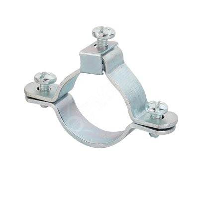 Хомут заземления для труб 25-3/4` мм оцинкованная сталь Хомут заземления для труб 25-3/4` мм оцинкованная сталь