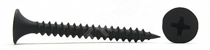 Саморез гипсокартон/металл 4,8х152 черный (1200шт) Саморез гипсокартон/металл 4,8х152 черный (1200шт)