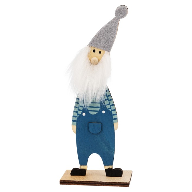 Деревянная фигурка Гномик-бородач 7x4,5x18 см NEON-NIGHT Деревянная фигурка Гномик-бородач 7x4,5x18 см NEON-NIGHT