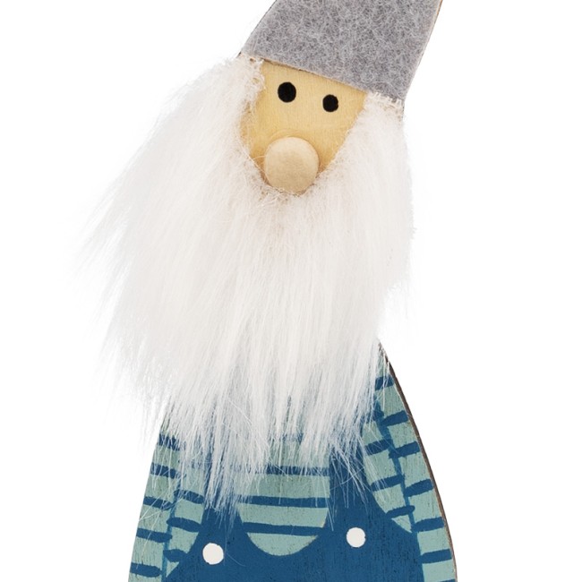 Деревянная фигурка Гномик-бородач 7x4,5x18 см NEON-NIGHT Деревянная фигурка Гномик-бородач 7x4,5x18 см NEON-NIGHT