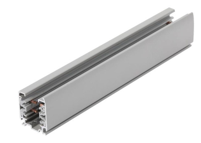 Шинопровод осветительный RS 3C TRACK 1000 GR 32х33х1000мм сер. 3Ф Русский Свет 19131021002 Шинопровод осветительный RS 3C TRACK 1000 GR 32х33х1000мм сер. 3Ф Русский Свет 19131021002