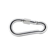 Карабин с гайкой 8,0мм DIN 5299 D 