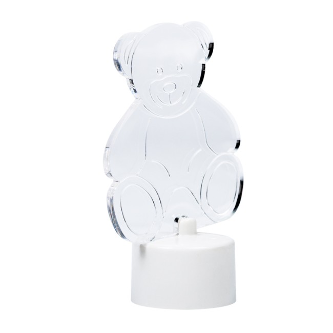 Фигура светодиодная на подставке Мишка 2D, RGB Фигура светодиодная на подставке Мишка 2D, RGB
