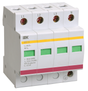 Ограничитель перенапряжения четырехполюсный ОПС1-C 4п 20кА 400В