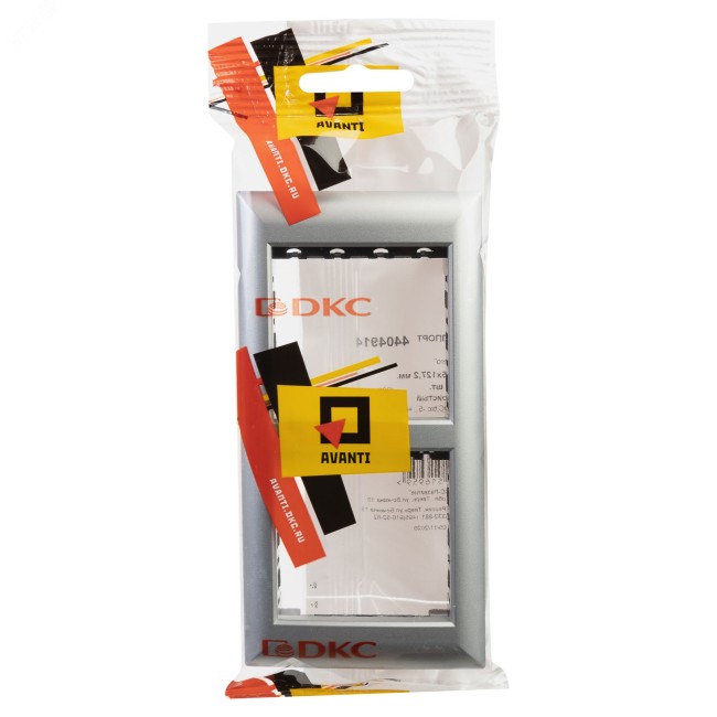 Avanti Рамка-суппорт для In-liner Front серебрист ый металлик 4модуля Avanti Рамка-суппорт для In-liner Front серебрист ый металлик 4модуля