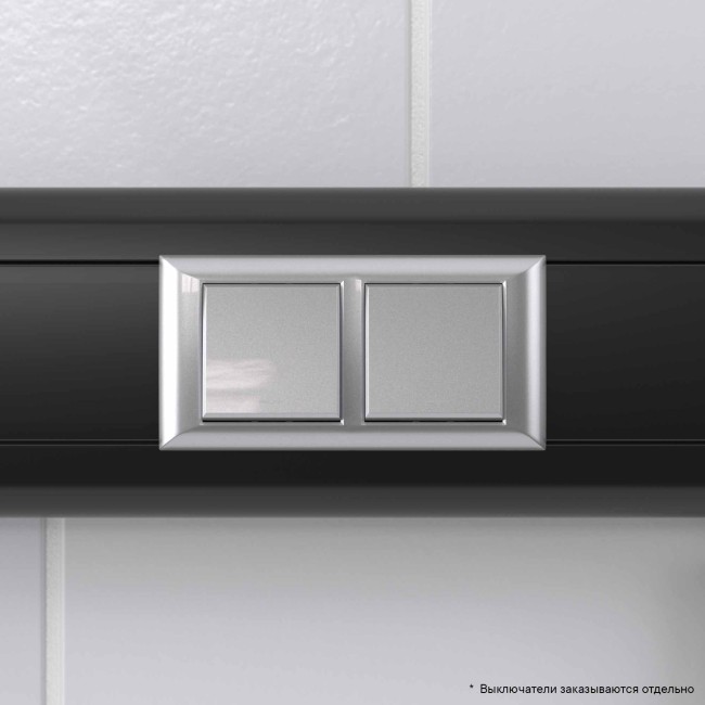 Avanti Рамка-суппорт для In-liner Front серебрист ый металлик 4модуля Avanti Рамка-суппорт для In-liner Front серебрист ый металлик 4модуля