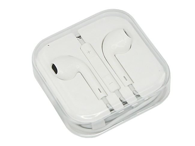 Наушники с микрофоном белые Наушники с микрофоном белые